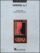 Sinfonia in F Orchestra sheet music cover